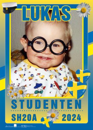 Studentskylt eller studentplakat snabbt – smidigt o billigt online. Beställ på studentskyltaonline.se